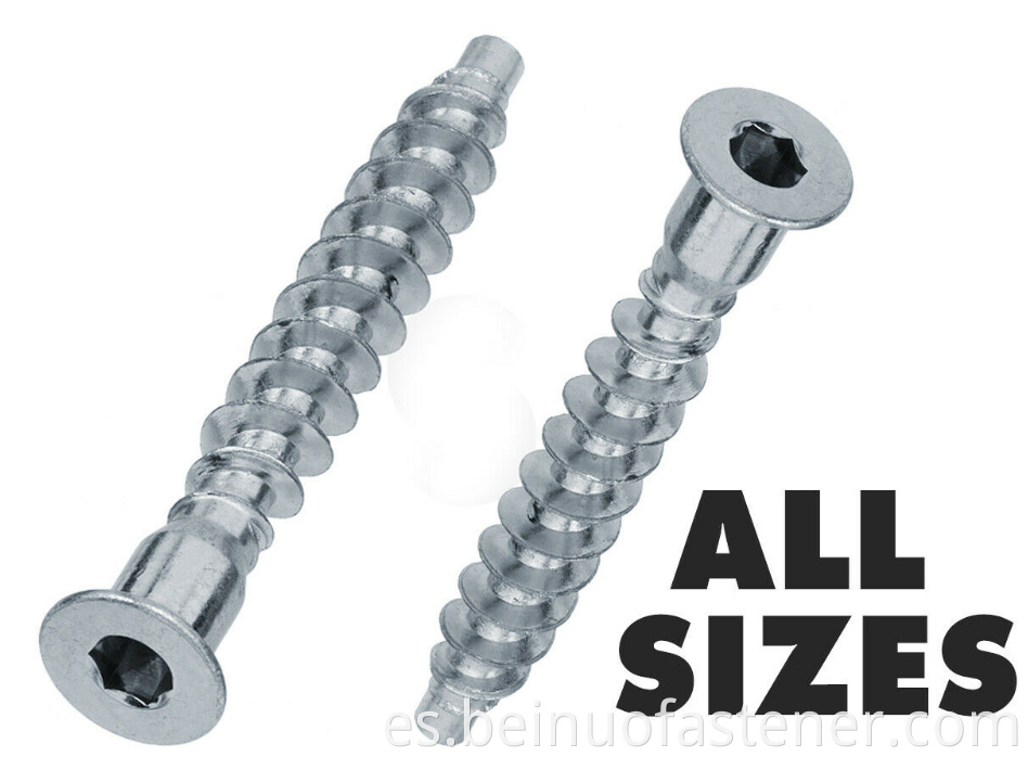 zinc plated wood screw